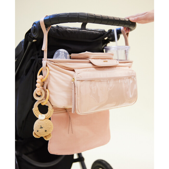 Baby Stroller Caddy, Blush