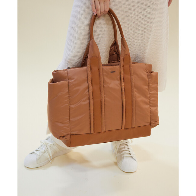 Women's Baby Tote, Clay - Diaper Bags - 3