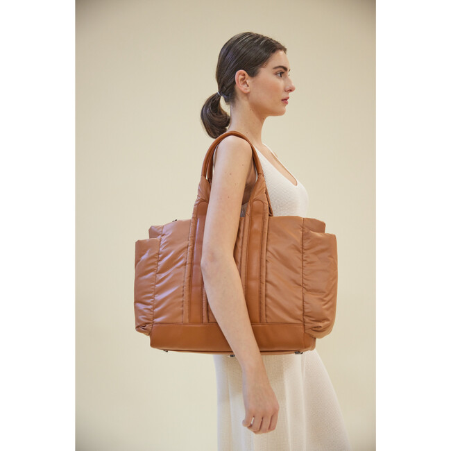 Women's Baby Tote, Clay - Diaper Bags - 4