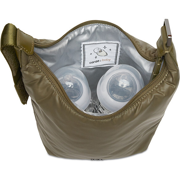 Baby Bottle Bag, Olive - Bags - 7
