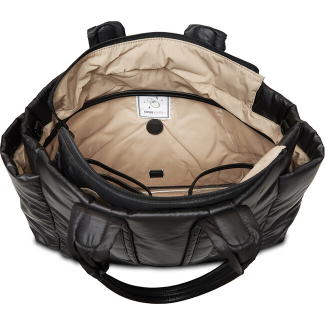 Women's Baby Tote, Black - Diaper Bags - 8