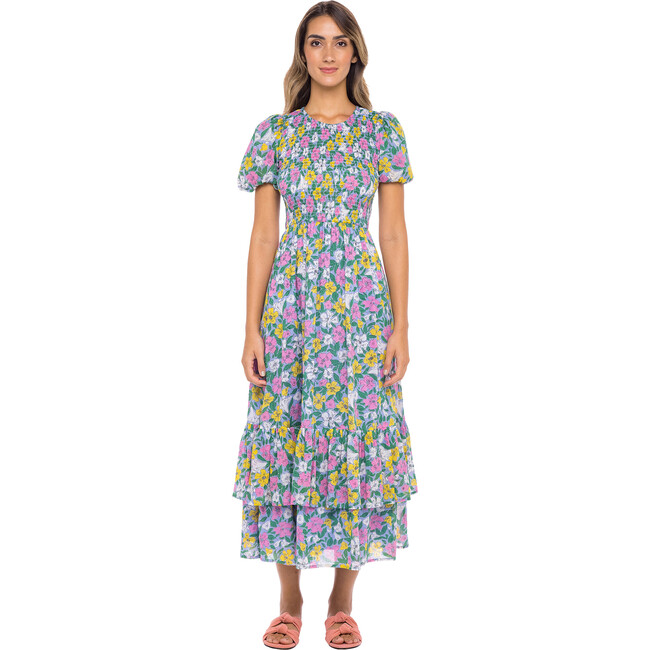 Women's Quant Dress, Melodic Floral Vista