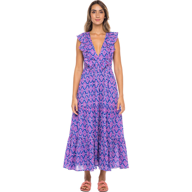 Women's Orion Dress, Petal Power Fuschia