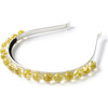 Whisper Beaded Baby's Breath Headband, Lemon - Hair Accessories - 1 - thumbnail