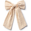 Forever Eyelet Long Tail Clip, Cream - Hair Accessories - 1 - thumbnail