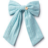 Forever Eyelet Long Tail Clip, Powder Blue - Hair Accessories - 1 - thumbnail