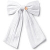 Forever Eyelet Long Tail Clip, White - Hair Accessories - 1 - thumbnail