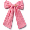 Forever Eyelet Long Tail Clip, Hot Pink - Hair Accessories - 1 - thumbnail