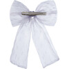 Emma Organza Long Tail Clip, Lavender - Hair Accessories - 2