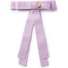 Ava Scalloped Long Tailed Clip, Lavender - Hair Accessories - 1 - thumbnail