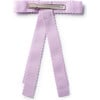 Ava Scalloped Long Tailed Clip, Lavender - Hair Accessories - 2