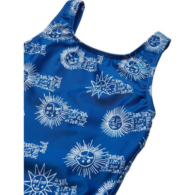 Soleil Swimsuit, Navy - One Pieces - 2