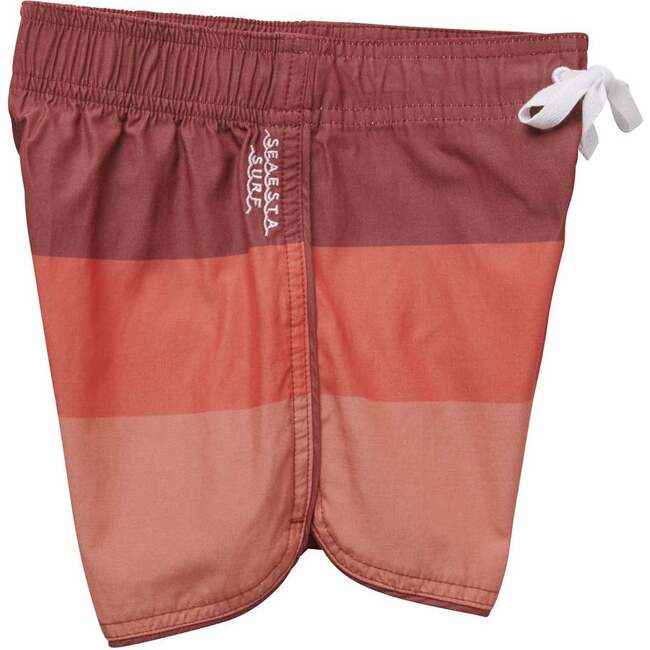 Triple Scoop Boardshorts, Berry - Swim Trunks - 2