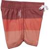 Triple Scoop Boardshorts, Berry - Swim Trunks - 2