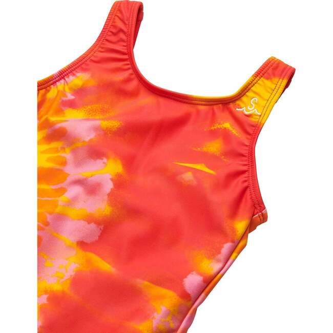 Sea Ripple Swimsuit, Sunrise Tie Dye - One Pieces - 2