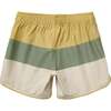 Triple Scoop Boardshorts, Key Lime - Swim Trunks - 3