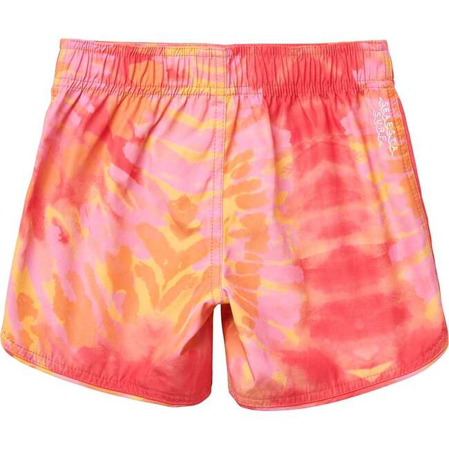Sea Ripple Swirl Boardshorts, Sunrise Tie Dye - Swim Trunks - 3