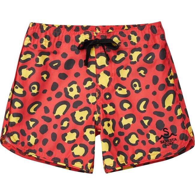 Calico Crab Boardshorts, Red Tide