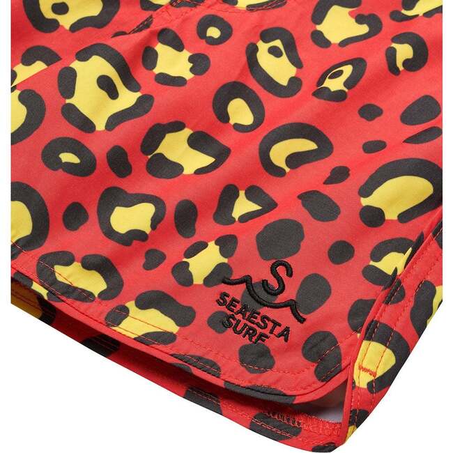 Calico Crab Boardshorts, Red Tide - Swim Trunks - 4