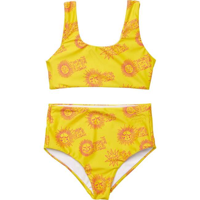 Soleil Two Piece Swimsuit, Neon