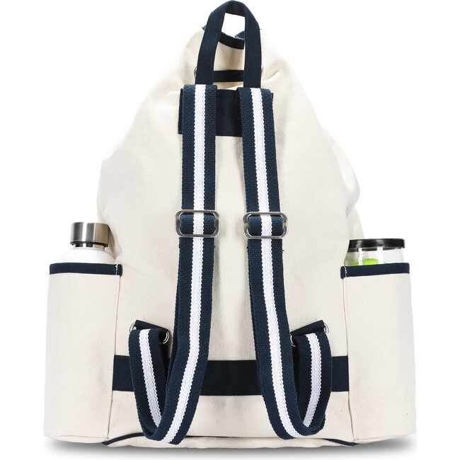Hamptons Tennis Backpack, Blueberry - Backpacks - 3