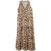 Women's Sienna Sleeveless Maxi, Leopard Multi Print - Dresses - 1 - thumbnail