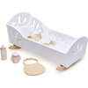 Sweet Swan Dolly Bed - Doll Accessories - 1 - thumbnail