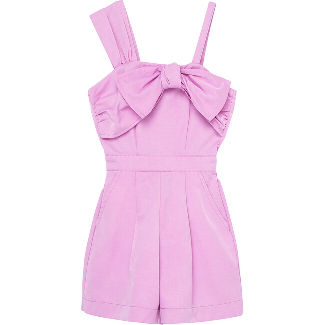 One Shoulder Romper, Purple