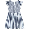 Babydoll Shift Dress, Navy - Dresses - 2