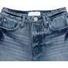 Shorts With Exposed Pockets, Indigo - Shorts - 3