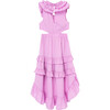 High-Low Maxi Dress, Purple - Dresses - 2