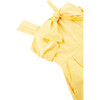 One Shoulder Romper, Yellow - Rompers - 3