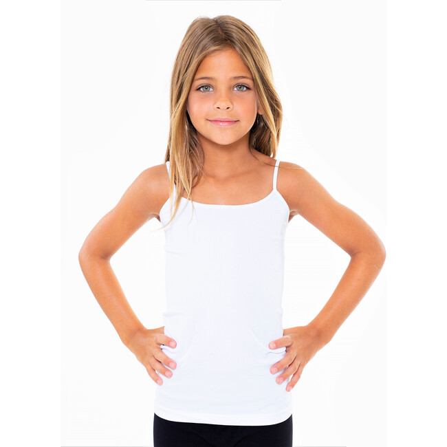 Full Cami, White - Tees - 2