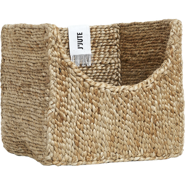 Saddle Cube Basket, Natural