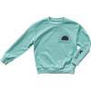 Sage Sun Logo Sweatshirt - T-Shirts - 1 - thumbnail