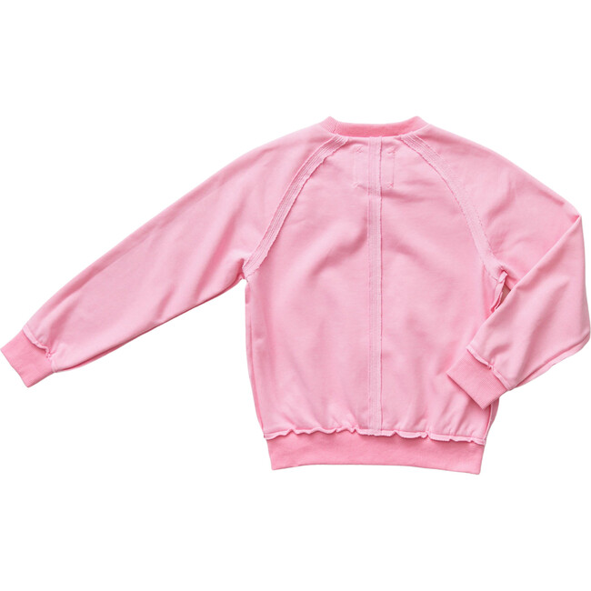 Rugged Seam Sweatshirt, Pink - T-Shirts - 2