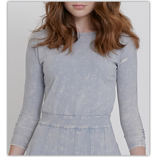 Acid Wash Dress - Dresses - 4