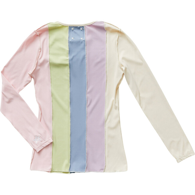 Ribbed Paneled Shirt - T-Shirts - 3