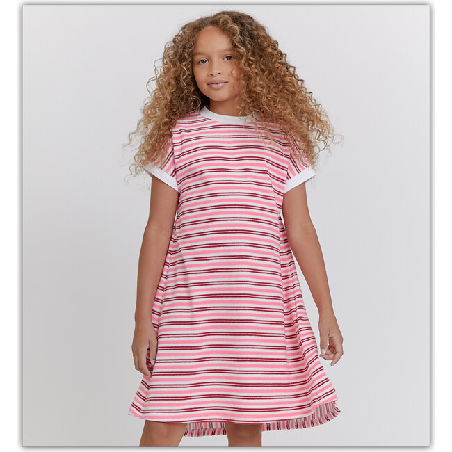 Striped Terry Dress - Dresses - 4