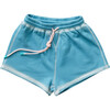 Teal Embossed Shorts - Shorts - 1 - thumbnail