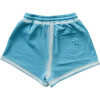 Teal Embossed Shorts - Shorts - 3