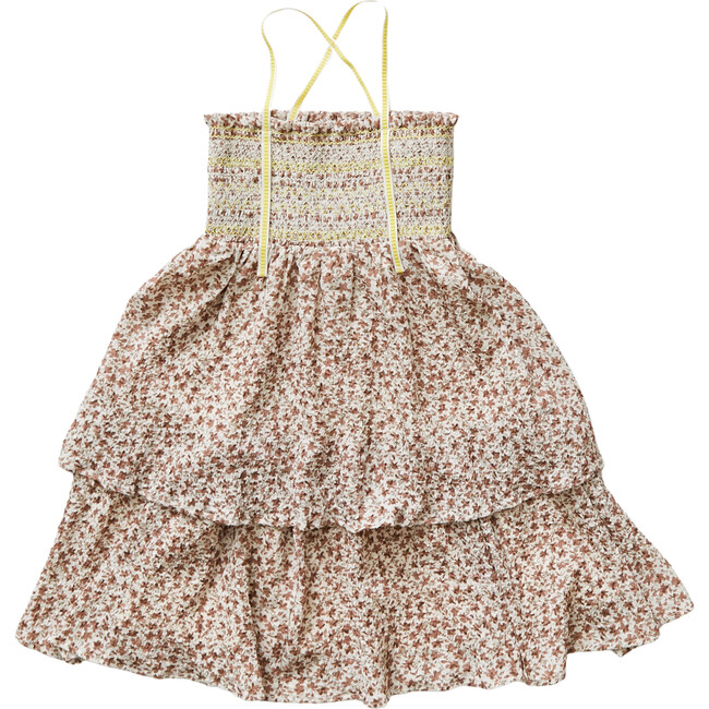 Searsucker Floral Dress - Dresses - 1