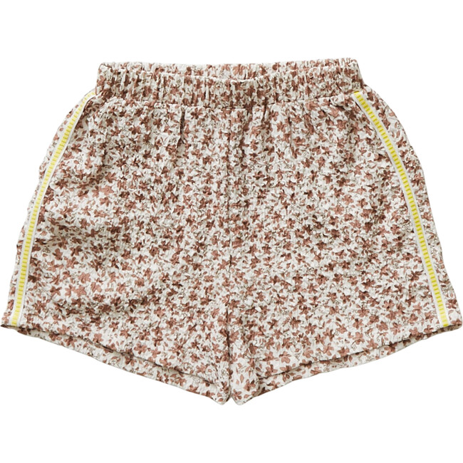 Searsucker Floral Shorts