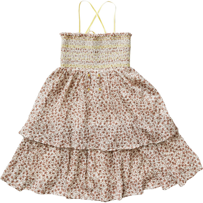 Searsucker Floral Dress - Dresses - 3