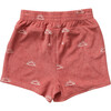Embroidered Sun Terry Shorts - Shorts - 3