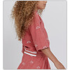 Embroidered Sun Terry Top - T-Shirts - 4