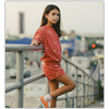 Embroidered Sun Terry Shorts - Shorts - 4