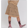 Tan Sun Logo Skirt - Skirts - 2