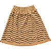 Tan Sun Logo Skirt - Skirts - 3