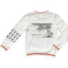 Embroidered Beach Sweatshirt - Tees - 3 - thumbnail